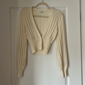Wilfred Plunge Front Cardigan